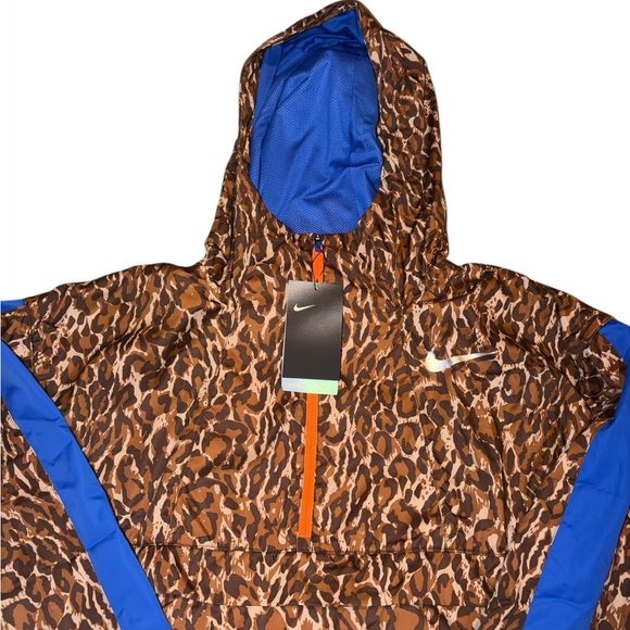 Nike anorak men’s M animal print jacket NWT - Picture 2 of 4